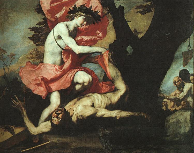 Jusepe de Ribera The Flaying of Marsyas china oil painting image